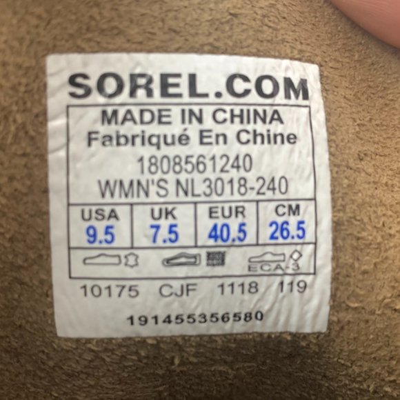 Sorel Ash Brown Joan of Artic Wedge II Boots - Picture 7 of 16